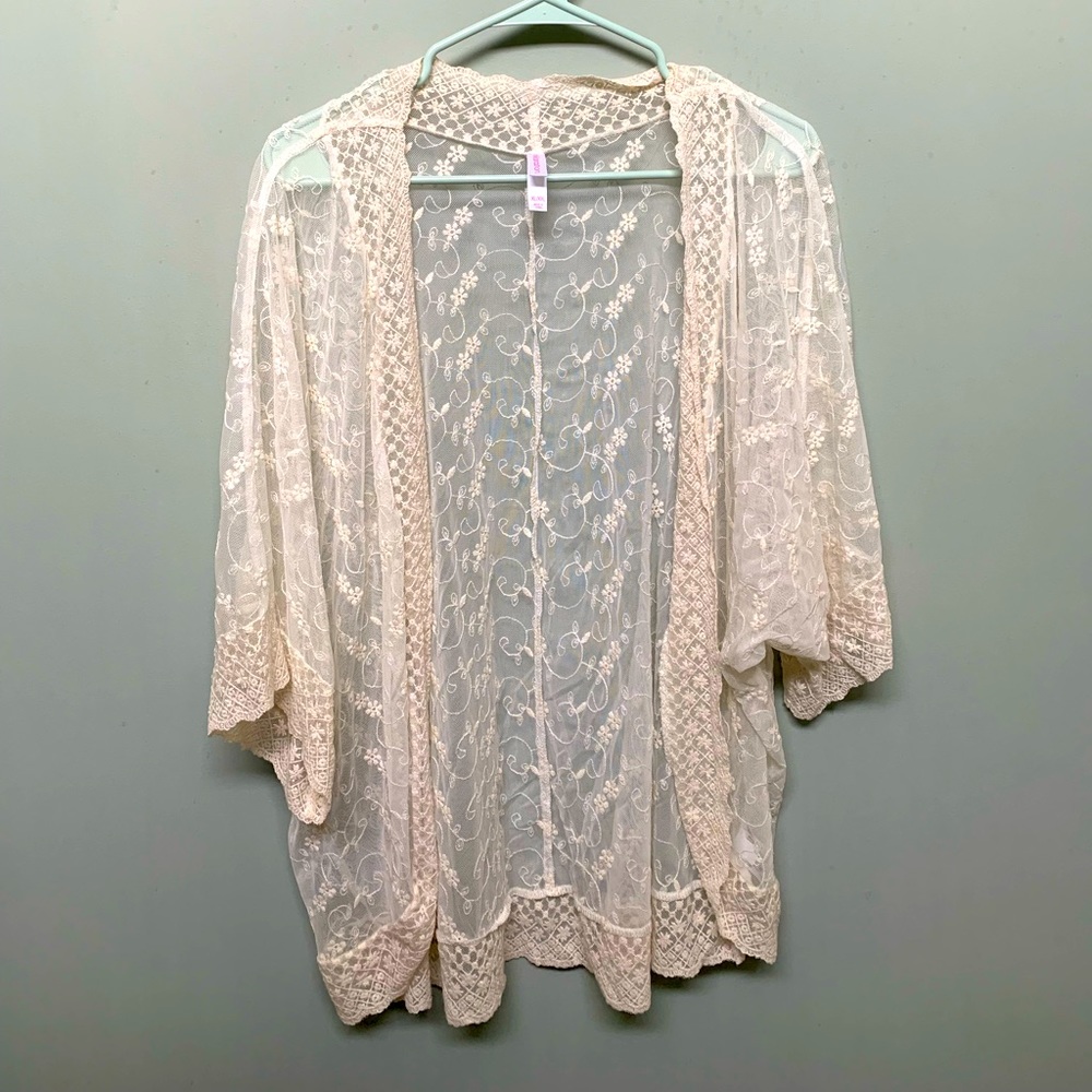 Lace cardigan